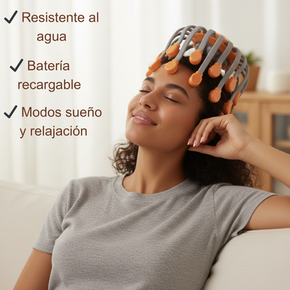 Masajeador profesional con 20 cabezales