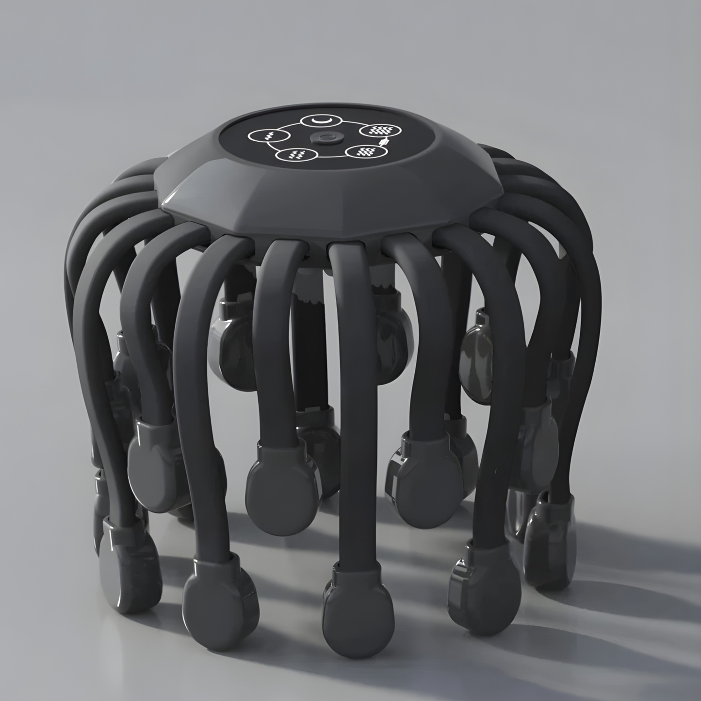 Masajeador profesional con 20 cabezales